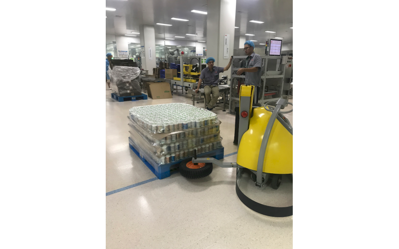 小黃人纏繞機在食品保健行業(yè)的應(yīng)用
